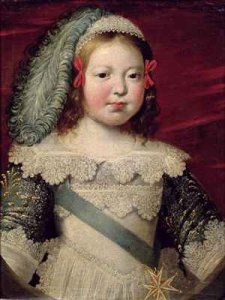 Portrait of Louis XIV 1638-1715 as a child