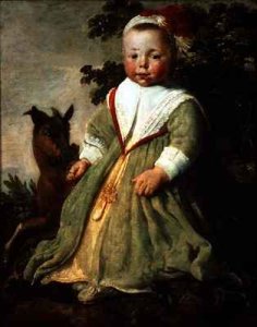 Portrait of a Child Aged Two