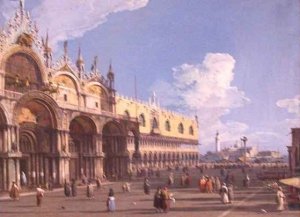 View of Venice with St Marks