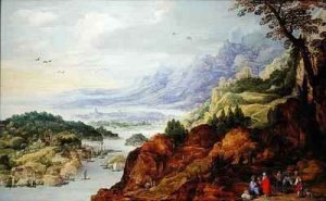 Landscape with Travellers Resting