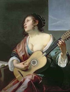 Woman with a Lute