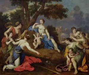 Venus Creating the Anemone with the Blood of Adonis