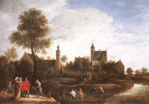 A View of Het Sterckshof near Antwerp c. 1646