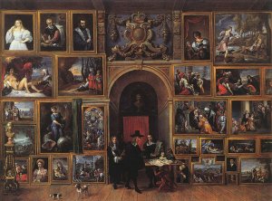 Archduke Leopold Wilhelm of Austria in his Gallery 1651