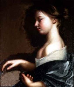 Portrait of a young girl