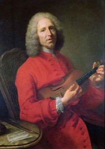 Jean-Philippe Rameau (1683-1764) with a Violin