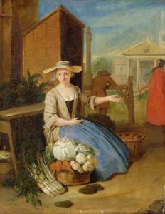 Vegetable Seller, Covent Garden