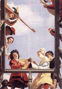 Musical Group on a Balcony 1622