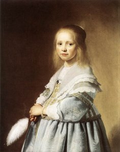 Girl in a Blue Dress 1641