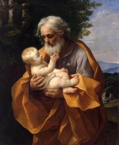 St Joseph with the Infant Jesus c. 1635