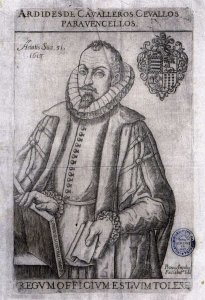 Jerónimo de Cevallos 1613, 135 x 215 mm, Biblioteca Nacional, Madrid