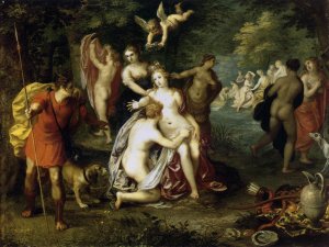 Diana Turns Actaeon into a Stag c. 1605