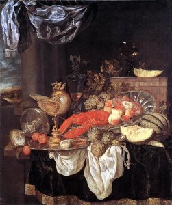 Large Still-life with Lobster 1653