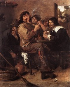 Smoking Men c. 1637