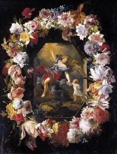 Garland of Flowers 1660s