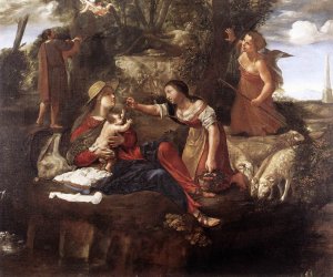 Rest on the Flight into Egypt 1630-45