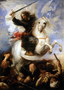 St James the Great in the Battle of Clavijo 1660