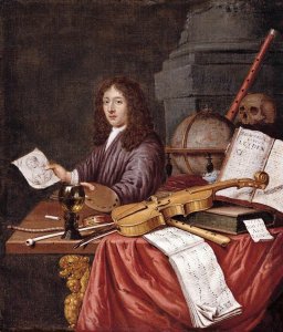 Self-Portrait with a Vanitas Still- Life 1684