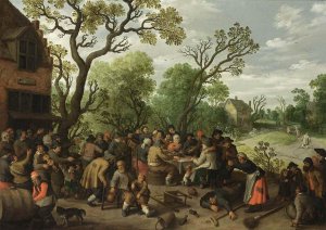 Village Scene 1623