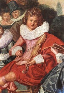 Amusing Party in the Open Air (detail) 1621