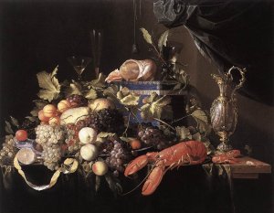 Still-Life with Fruit and Lobster 1648-49