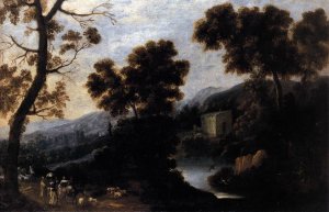 Landscape with Figures c. 1660