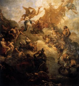 The Apotheosis of Hercules  1736