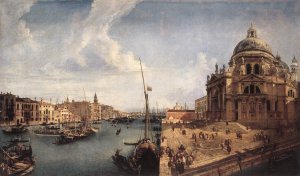 The Grand Canal near the Salute  1733-35