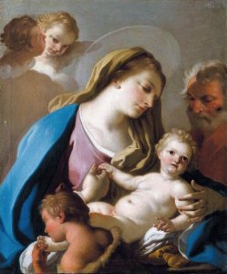 Holy Family with the Infant St John The Baptist 1760s