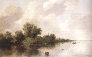 River Scene 1632