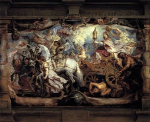 Triumph of Church over Fury, Discord, and Hate 1628