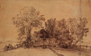 Cottage Among Trees 1650-51