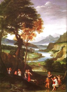 Landscape with Meleager and Atlanta 1613