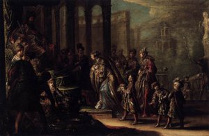 Esther before Ahasuerus 1624