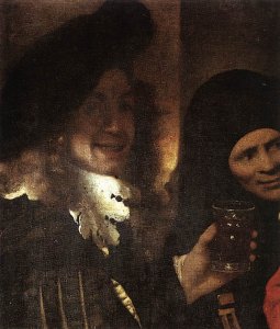 The Procuress (detail-2) 1656