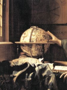 The Astronomer (detail) c. 1668