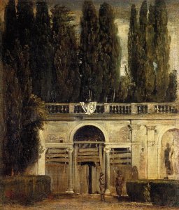 Villa Medici, Grotto-Loggia Facade 1630