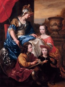 Portrait of a family, an allegory of Education