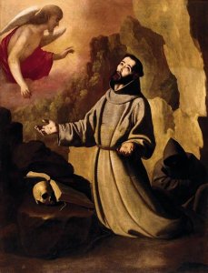 St Francis of Assisi Receiving the Stigmata