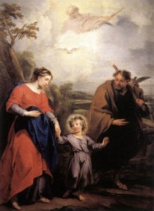 Holy Family and Trinity 1726