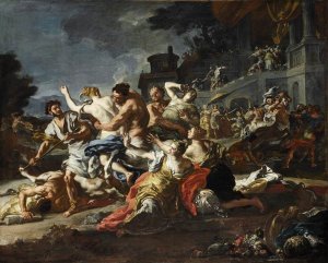 Battle between Lapiths and Centaurs 1735-40