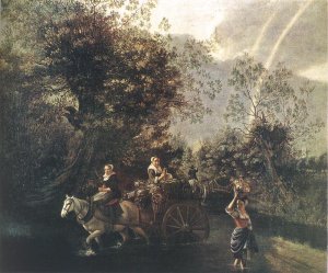 Crossing a Creek 1669