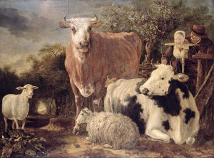 Herdsman and Herdswoman with Livestock, c.1647