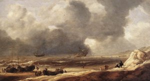 Shipwreck on a Beach 1631