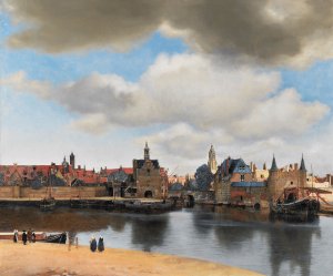 View of Delft 1659-60