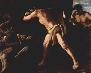 Hercules Fighting with the Lernaean Hydra, c.1634