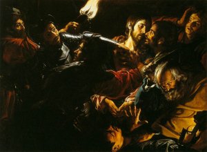 Taking of Christ with the Malchus Episode c. 1620