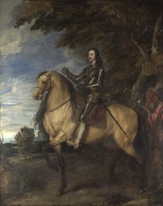 Charles I on Horseback c. 1635