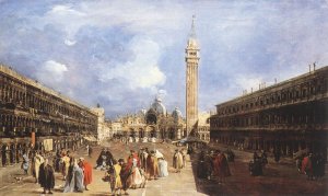 The Piazza San Marco towards the Basilica 1760-65