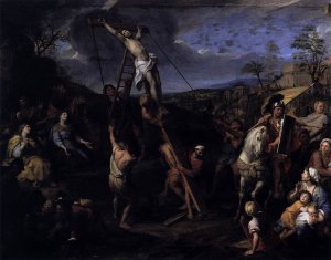 The Raising of the Cross  1685